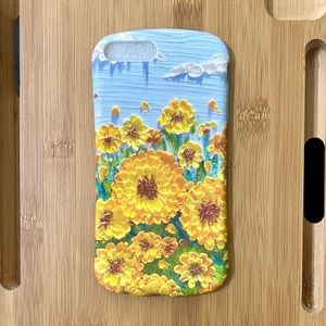 NEW Sunflower Oil Painting case for iPhone 6 Plus, iPhone 7 Plus, iPhone 8 Plus